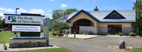 Street side view of Belleville Office Bldg in Wisconsin